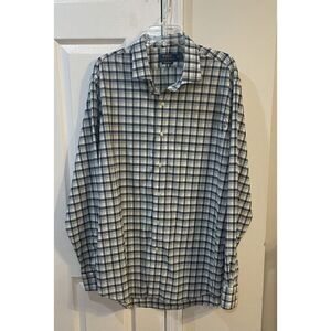 Polo Ralph Lauren Performance Shirt Mens Size XXL 2XL Plaid Long Sleeve‎